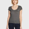 Guess Тишърт Script Logo W2GI52 K9SN1 Сив Regular Fit за Жени цена
