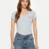 Guess Тишърт 159539 Зелен Classic Fit за Жени цена
