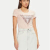 Guess Тишърт W5RI22 J1314 Екрю Regular Fit за Жени цена