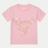 Guess Тишърт A5GI03K6YW4 Розов Regular Fit за Момичета цена