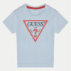 Guess Тишърт N73I55 K8HM0 Светлосиньо Regular Fit цвят на ниска цена