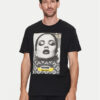 Guess Тишърт M4YI90 K9RM1 Черен Regular Fit за Мъже цена
