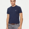 Guess Тишърт Caleb U97M00 KCD31 Тъмносин Slim Fit за Мъже цена