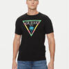 Guess Тишърт F5GI00 J1314 Черен Slim Fit за Мъже цена