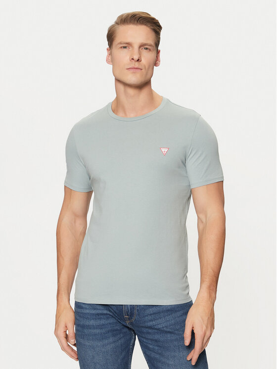Guess Тишърт M2YI36 I3Z14 Сив Regular Fit за Мъже цена