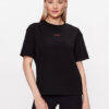 Hugo Тишърт 50490593 Черен Relaxed Fit за Жени цена