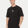 HUGO Тишърт Deckies_RB 50542766 Черен Regular Fit за Мъже цена