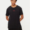 Hugo Тишърт Laze 50525236 Черен Regular Fit за Мъже цена