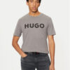 Hugo Тишърт Dulivio 50467556 Сив Regular Fit за Мъже цена