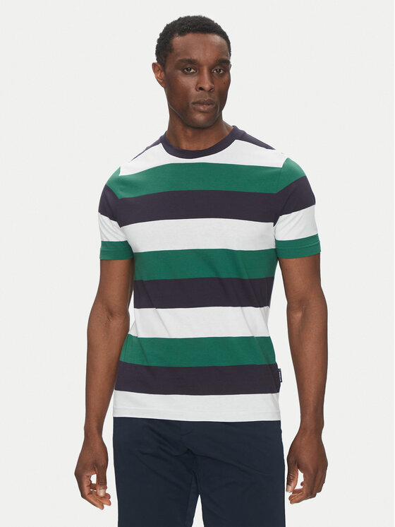 Hechter Paris Тишърт 75016 151926 Цветен Regular Fit за Мъже цена