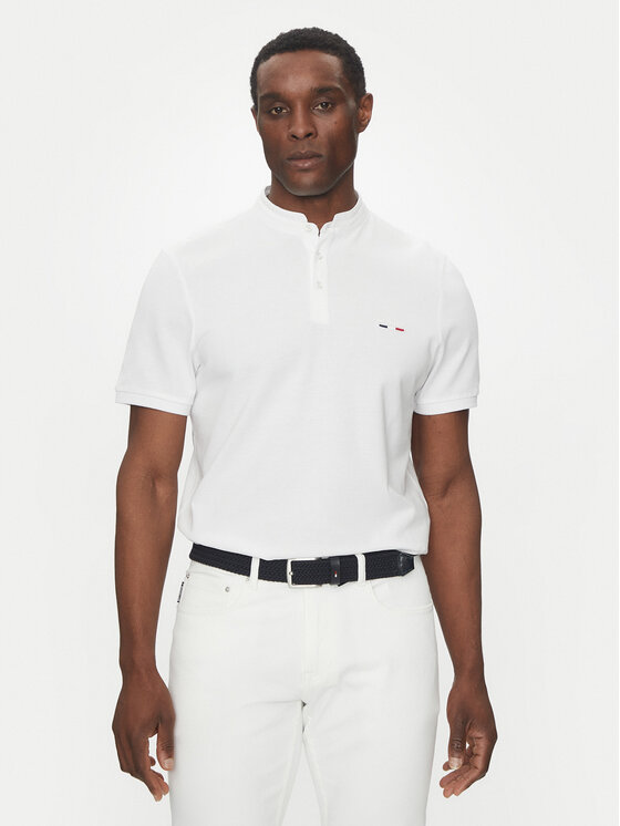 Hechter Paris Тишърт 74006 100912 Бял Regular Fit за Мъже цена