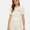 JDY Тишърт Kitty 15318845 Бял Regular Fit за Жени цена