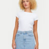 JJXX Тишърт Friend 12241611 Бял Slim Fit за Жени цена