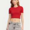 JJXX Тишърт Florie 12217164 Червен Slim Fit за Жени цена