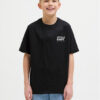 Jack&Jones Junior Тишърт Dynamic Dust 12274677 Черен Loose Fit за Момчета цена