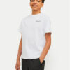 Jack&Jones Junior Тишърт Bronx Square 12263185 Бял Loose Fit за Момчета цена