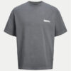 Jack&Jones Junior Тишърт Vermont Wash 12263188 Сив Loose Fit за Момчета цена
