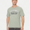 Jack&Jones Тишърт Logo 12268267 Зелен Standard Fit за Мъже цена