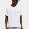 Jack&Jones Тишърт Split 12272995 Бял Regular Fit за Мъже цена