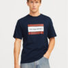 Jack&Jones Тишърт Fredeiksberg 12262492 Тъмносин Regular Fit за Мъже цена