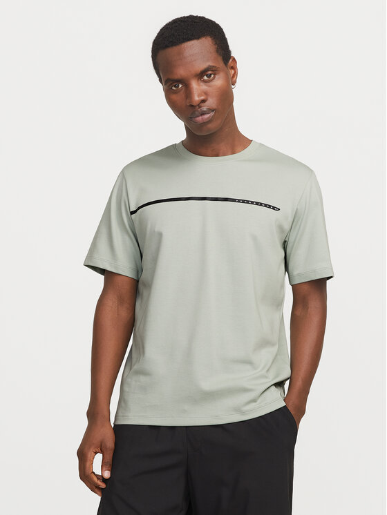 Jack&Jones Тишърт Fusion 12273120 Зелен Regular Fit за Мъже цена