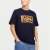 Jack&Jones Тишърт Colton 12268439 Тъмносин Standard Fit за Мъже цена