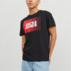 Jack&Jones Тишърт Corp 12233999 Черен Standard Fit за Мъже цена
