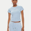 Juicy Couture Тишърт JCMCT223257 Светлосиньо Slim Fit за Жени цена