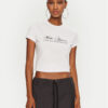 Juicy Couture Тишърт Mon Amour JCSCT224407 Бял Slim Fit за Жени цена