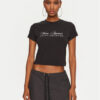 Juicy Couture Тишърт Mon Amour JCSCT224407 Черен Slim Fit за Жени цена