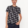 Just Cavalli Тишърт 75PAH610 Черен Regular Fit за Жени цена