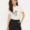 KARL LAGERFELD Тишърт A1W17131 Бял Regular Fit за Жени цена