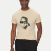 KARL LAGERFELD Тишърт 755067 552241 Бежов Regular Fit за Мъже цена