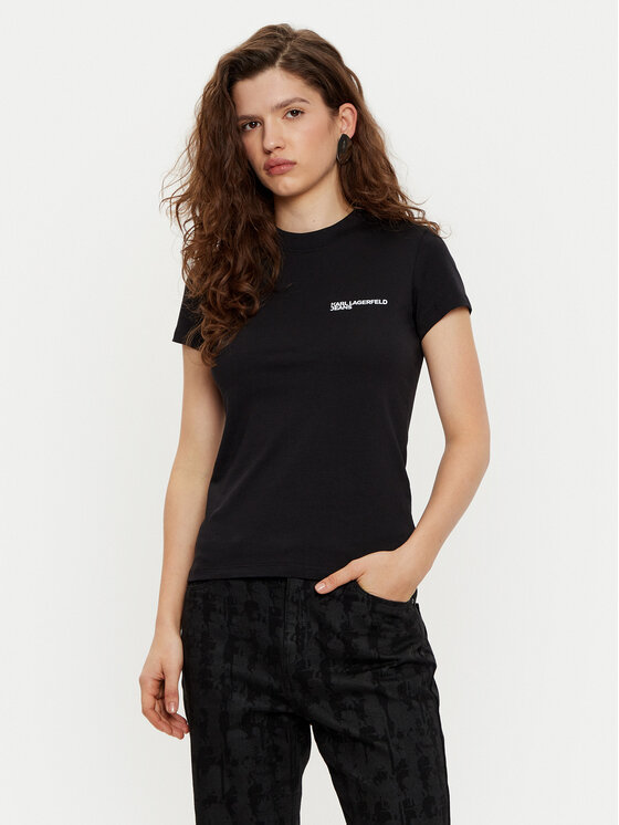 Тишърт Karl Lagerfeld Jeans за Жени цена