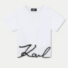 Тишърт Karl Lagerfeld Kids за Момичета цена