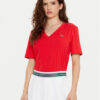 Lacoste Тишърт TF7300 Червен Regular Fit за Жени цена