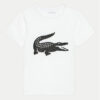Lacoste Тишърт TJ2910 Бял Regular Fit за Момчета цена