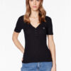 Lee Тишърт L44KIP01 112333686 Черен Regular Fit за Жени цена