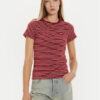 Levi's® Тишърт Essential Housemark 000KK-0005 Червен Slim Fit за Жени цена