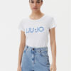 Liu Jo Beachwear Тишърт VA5154 JS003 Бял Regular Fit за Жени цена