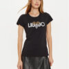 Liu Jo Тишърт WF4416 JS923 Черен Regular Fit цвят на ниска цена
