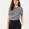 Marc O'Polo Тишърт B01219651333 Черен Regular Fit за Жени цена