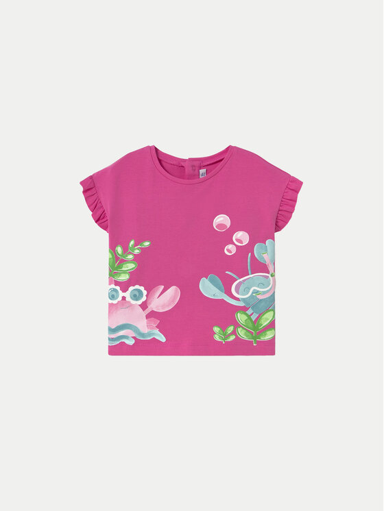 Mayoral Тишърт 1048 Розов Regular Fit за Момичета цена