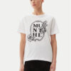 Munthe Тишърт Fynella 251110925160 Бял Regular Fit за Жени цена