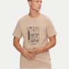 New Balance Тишърт Sport Essentials Graphic MT43902DRW Бежов Regular Fit за Мъже цена
