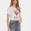 ONLY Тишърт Kita 15332698 Бял Regular Fit за Жени цена