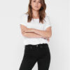 ONLY Тишърт Moster 15106662 Бял Loose Fit за Жени цена