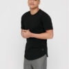 Only & Sons Тишърт Matt 22002973 Черен Regular Fit за Мъже цена