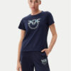 PINKO Тишърт Quentin 100535 A2G7 Тъмносин Regular Fit за Жени цена