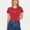 Pepe Jeans Тишърт New Virginia PL505202 Червен Slim Fit за Жени цена